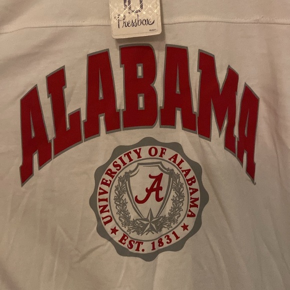 NWT Pressbox University of Alabama Long Sleeve Shirt Men’s Size XL 🔥 - Picture 2 of 4